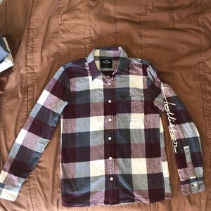 Hollister flannel shirt